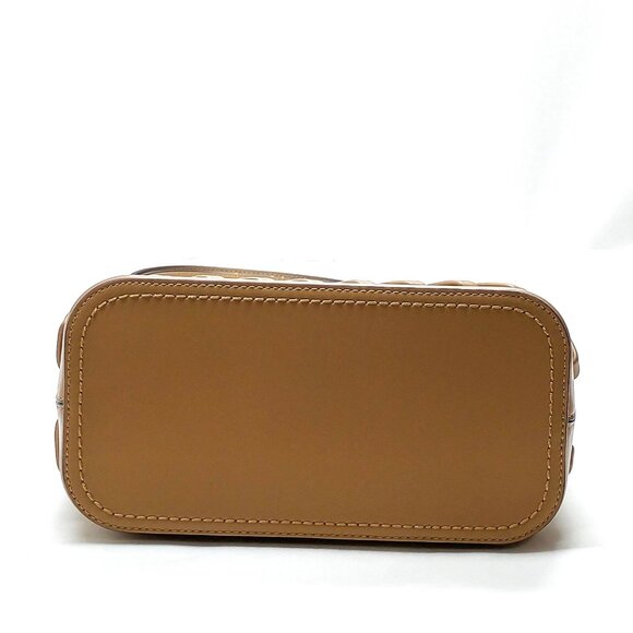 TORY BURCH Brown Leather Shoulder Bag mon258-103125 - Picture 9 of 16